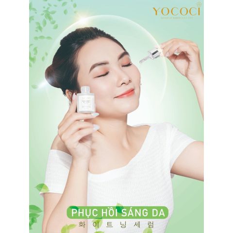 Serum Dưỡng Trắng Da Yococi White Perfect 20ml - Mờ Thâm, Căng Bóng, Ngừa Lão Hóa - Dưỡng Da Mặt Cao Cấp Từ Thiên Nhiên