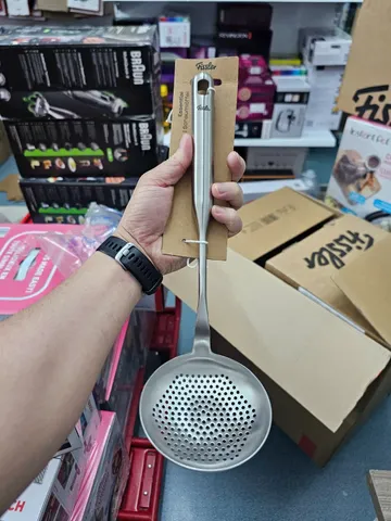 Muôi Thủng Fissler Essential 30cm - Dụng Cụ Nhà Bếp Bằng Thép Không Gỉ An Toàn và Bền Bỉ Chuyên Dụng Cho Nấu Nướng