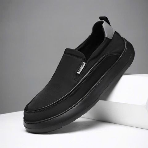 Giày Sneaker Nam Lười Slip-on Đế Bằng Vải Lưới Thoáng Khí Thời Trang Dễ Phối Đồ - Thiết Kế Hiện Đại và Tiện Lợi