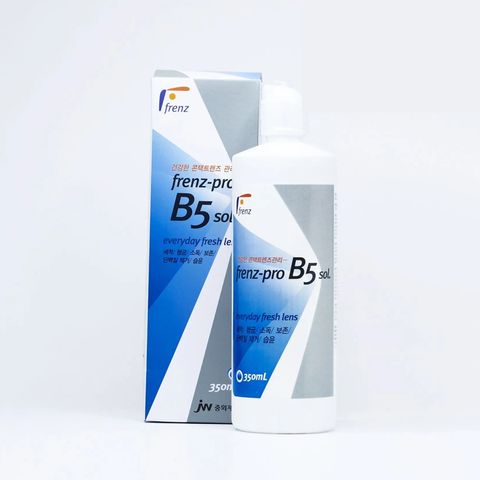 Combo Nước Ngâm Lens 150ml & Nước Nhỏ Mắt Frenz Drop B5 13ml - Duy Trì Độ Ẩm Và Sự Thoải Mái Cho Kính Áp Tròng Mềm