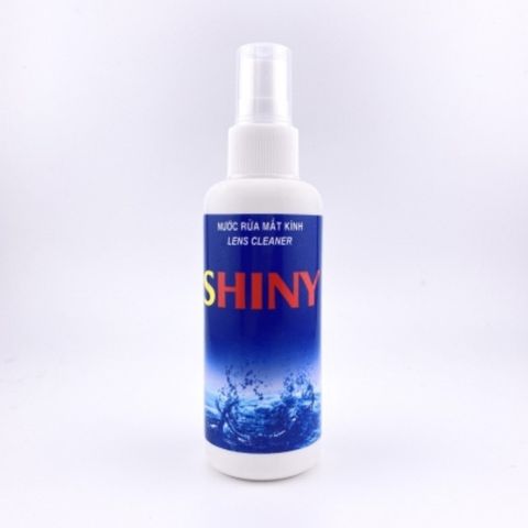 Nước Xịt Rửa Kính Mắt Shiny 100ml - Làm Sạch & Bảo Vệ Kính Chuyên Dụng - Tăng Khả Năng Nhìn Rõ, Đa Năng Dùng Cho Tất Cả Loại Kính
