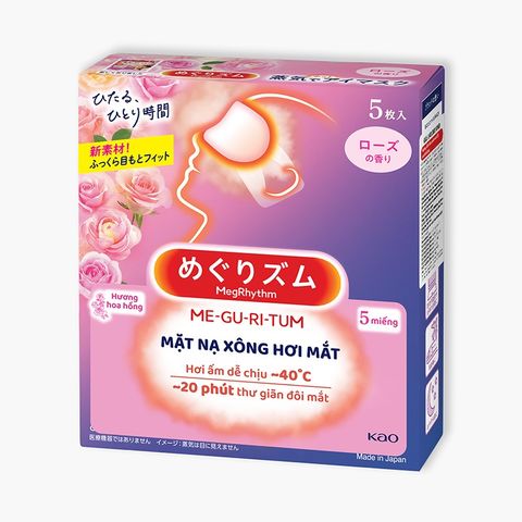 Combo Dung Dịch Nhỏ Mắt V.Rohto Dryeye Và Mặt Nạ Xông Mắt Thư Giãn - Giảm Khô Mắt, Tăng Cường Độ Ẩm Cho Mắt