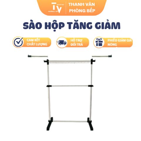 Sào hộp tăng giảm - Dụng cụ nhà bếp inox chất lượng cao, thiết kế tiện lợi cho căn bếp hiện đại (TV1138)