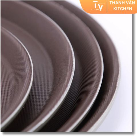 Khay Nhựa Chống Trượt Phục Vụ Cao Cấp - Mâm Chất Liệu Nhựa Bền, Đủ Kích Cỡ Hình Tròn, Chữ Nhật Cho Nhà Hàng và Gia Đình (TV69)