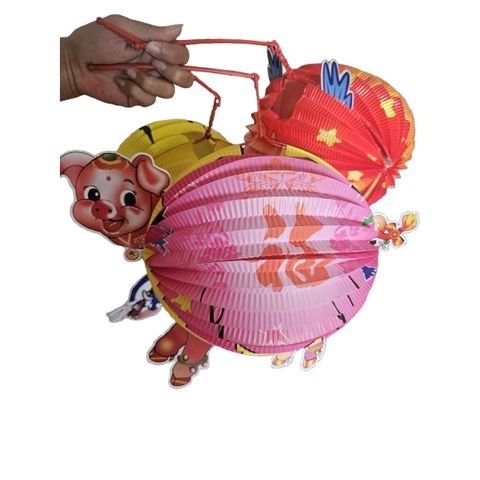 Đèn Lồng Giấy Trung Thu Đáng Yêu - Đồ Chơi Truyền Thống Tỏa Sáng cho Đêm Hội Trăng Rằm - Quà Tặng Ý Nghĩa cho Trẻ Em và Gia Đình