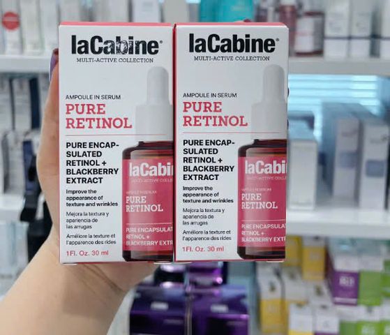 LaCabine Pure Retinol 30ml - Kem Dưỡng Da Chống Nếp Nhăn, Tái Tạo Da, Giúp Đều Màu Da Tự Nhiên, Dưỡng Ẩm Sâu