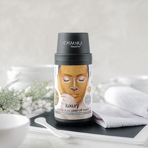 Mặt Nạ Vàng 24K Casmara Luxury Algae Peel-off Mask 200g - Chăm Sóc Da Cao Cấp, Giảm Nếp Nhăn, Tăng Cường Độ Ẩm