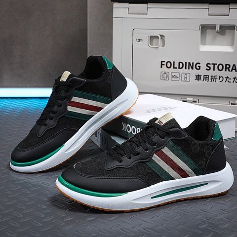 Giày Nam Da PU BX08 Thể Thao Trẻ Trung - Giày Sneakers Năng Động Chất Liệu Mềm Êm Chân, Có 3 Màu sắc Đen, Trắng, Vàng