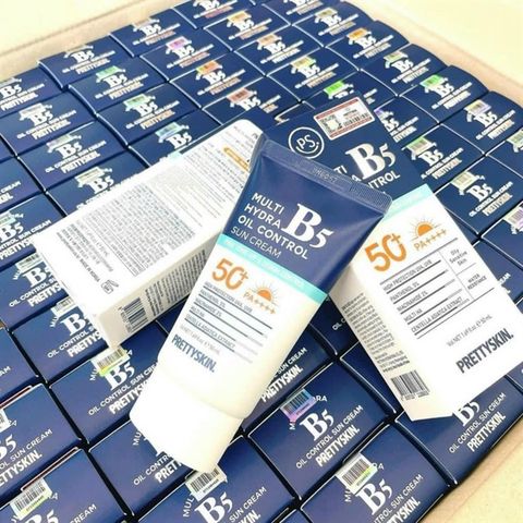Kem Chống Nắng Kiềm Dầu Pretty Skin Hydra B5 Exosome SPF 50+ PA++++ 50ml - Bảo Vệ Da, Kiểm Soát Dầu, Dưỡng Ẩm Tối Ưu