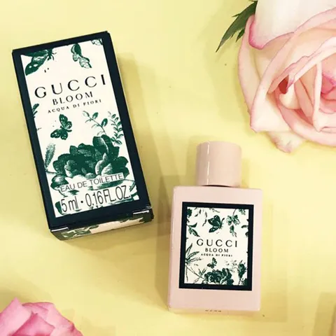 Nước hoa Gucci Bloom Acqua di Fiori Mini 5ml - Hương hoa nhài, nhẹ nhàng, quyến rũ, hoàn hảo cho mọi dịp sử dụng