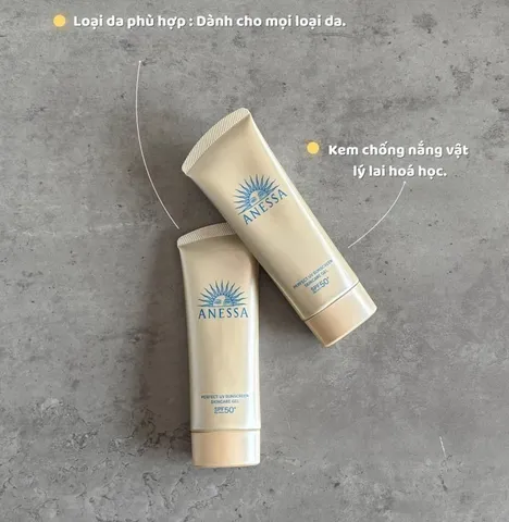 Gel Chống Nắng Anessa SPF50+/PA++++ Dưỡng Ẩm, Bảo Vệ Da Hoàn Hảo 90g - Kem Chống Nắng Nhật Bản Chất Lượng Cao