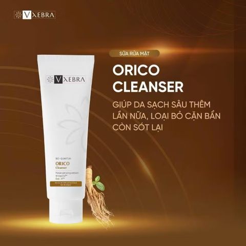 Sữa Rửa Mặt Vxebra Orico 100% Thiên Nhiên - Làm Sạch, Cải Thiện Làn Da, Chứa Chiết Xuất Dầu Dừa và Sâm Triều Tiên