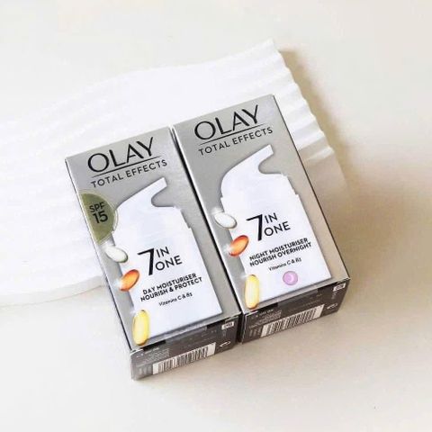 Kem Olay dưỡng ban ngày  Total Effects 7in1 SPF15 50ml ( bản UK )