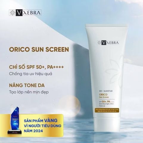Kem Chống Nắng Orico SPF 50+ PA++++ - Bảo Vệ Da Chống Tia UV, Dưỡng Da Từ Thiên Nhiên, Không Nhờn Rít, Thẩm Thấu Nhanh