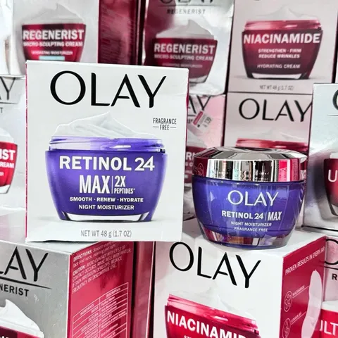 Kem Olay Dưỡng Da Ban Đêm Chống Lão Hoá Regenerist Retinol 24 Max 2X 48G