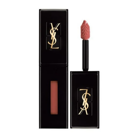 [ không hộp ] Son Kem Yves Saint Laurent YSL Vinyl Cream Lip Stain 610 Nude Champion Màu Nude Cam