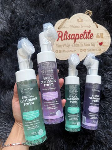 Sữa Rửa Mặt Mousse Skinbliss 200ml - Dạng Bọt Nhẹ Dịu, Giúp Làm Sạch Da, Phù Hợp Cho Da Nhạy Cảm, Hỗ Trợ Làm Mờ Vết Thâm