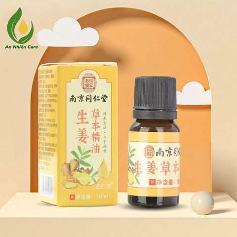 Tinh Dầu Ngải Cứu & Gừng - Chăm Sóc Da, Giảm Đau Đầu, Giúp Ngủ Sâu, Dưỡng Ẩm Tự Nhiên, Hỗ Trợ Làm Mờ Vết Rạn Da