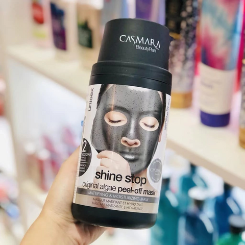 Mặt Nạ Peel-Off Casmara Shine Stop Original - Kiềm Dầu, Giảm Mụn, Làn Da Sáng Mịn Từ Algae, 25g Tây Ban Nha
