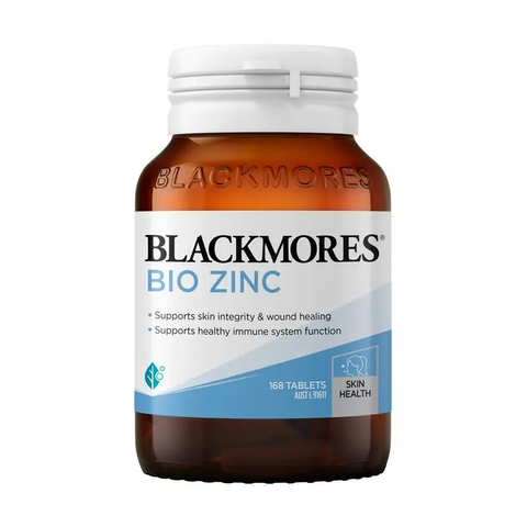 Viên Uống Kẽm Blackmores 14mg - Hỗ Trợ Miễn Dịch, Da Khỏe, 168 Viên Nhập Khẩu Chính Hãng Úc