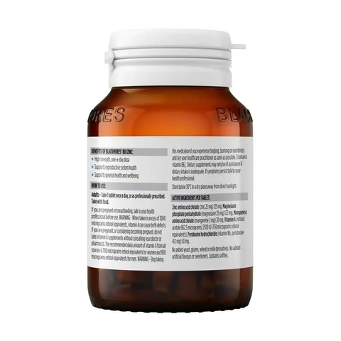 Viên Uống Kẽm Blackmores 14mg - Hỗ Trợ Miễn Dịch, Da Khỏe, 168 Viên Nhập Khẩu Chính Hãng Úc