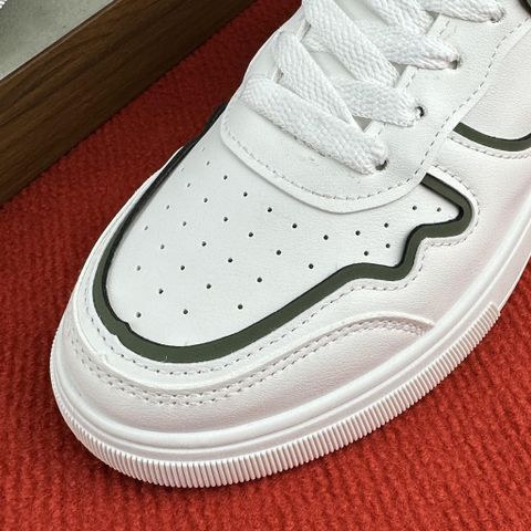 Giày Thể Thao Nam Da Thoáng Khí Thời Trang Dễ Phối Đồ - Sneakers Thể Thao Phong Cách Hiện Đại, Đen & Xanh