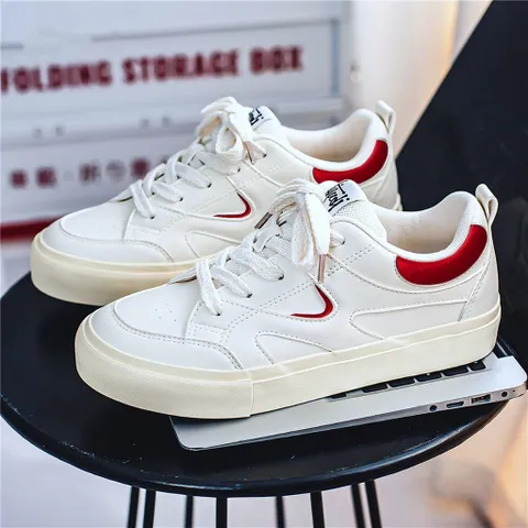 Giày Nam Sneaker M518 Hotrend - Giày Thể Thao Kiểu Dáng Classic Hàn Quốc - Đế Đúc, Da PU, Nhiều Kích Thước