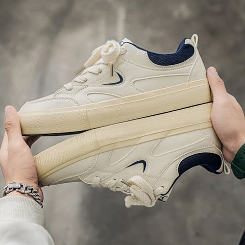 Giày Nam Sneaker M518 Hotrend - Giày Thể Thao Kiểu Dáng Classic Hàn Quốc - Đế Đúc, Da PU, Nhiều Kích Thước