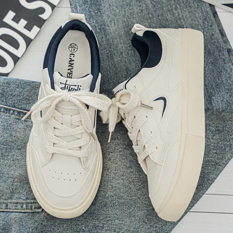 Giày Nam Sneaker M518 Hotrend - Giày Thể Thao Kiểu Dáng Classic Hàn Quốc - Đế Đúc, Da PU, Nhiều Kích Thước