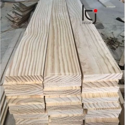Combo 2 Tấm Gỗ Thông Chất Lượng Cao 100x10x2cm - Gỗ Nhập Khẩu, Láng Mịn 4 Mặt, Cắt Theo Kích Thước Yêu Cầu