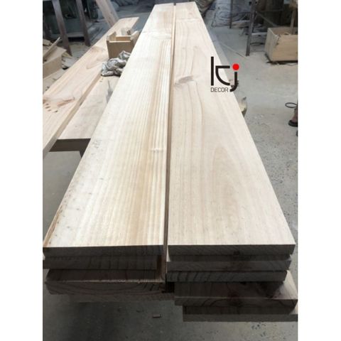 Combo 2 Tấm Gỗ Thông Chất Lượng Cao 100x10x2cm - Gỗ Nhập Khẩu, Láng Mịn 4 Mặt, Cắt Theo Kích Thước Yêu Cầu