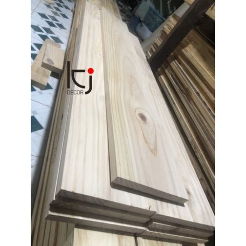 Tấm Gỗ Thông Chất Lượng Cao 160x14x1.5cm Láng Mịn 4 Mặt - Vật Liệu Nội Thất Đẹp, Phù Hợp Làm Bàn, Tủ, Cửa Gỗ