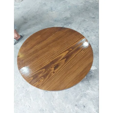 Mặt Bàn Tròn Gỗ Thông Nhập Khẩu Cắt Theo Kích Thước - Chất Liệu Chống Thấm - Nội Thất Nhà ở & Quán Cafê