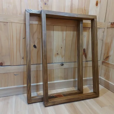 Chân Bàn Gỗ Thông Cao 72cm - Chịu Lực 150kg, Phù Hợp Nhiều Kích Cỡ Mặt Bàn, Màu Vân Gỗ Tự Nhiên/Nâu