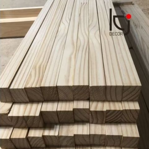 Thanh Gỗ Thông Láng Mịn Dài 95x4x3 cm - Vật Liệu Hữu Ích Cho Thủ Công Mỹ Nghệ, Cắt Theo Kích Thước Yêu Cầu