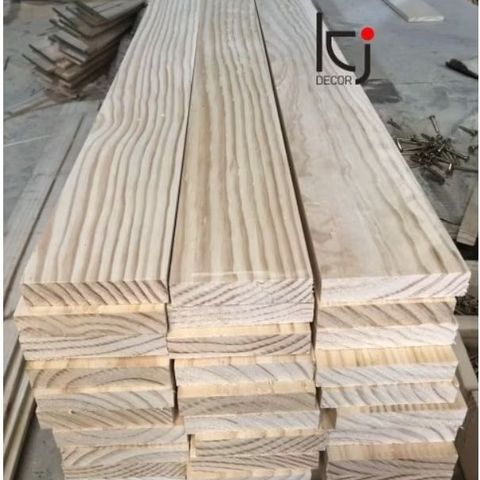 Tấm Gỗ Thông Nhập Khẩu Dài 1m Rộng 10cm Dày 3cm - Chất Liệu Láng Mịn Cho Nội Thất và DIY