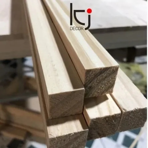 Thanh Gỗ Thông Láng Mịn 80x3x3 cm - Gỗ Nhập Khẩu Chất Lượng Cao - Đồ Trang Trí Nhà Cửa & Đời Sống