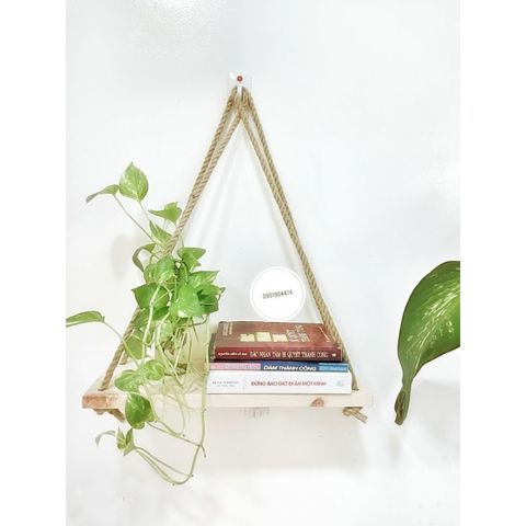 Combo 6 Tấm Kệ Trang Trí Treo Tường Gỗ Thông Nhập Khẩu - Kích Thước 40x13x1.5 cm - Phụ Kiện Nhà Cửa Hiện Đại