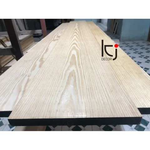 Tấm Gỗ Thông 1m5 x 30cm x 3cm - Gỗ Chà Nhám Mịn Đa Năng Cho Nội Thất và DIY