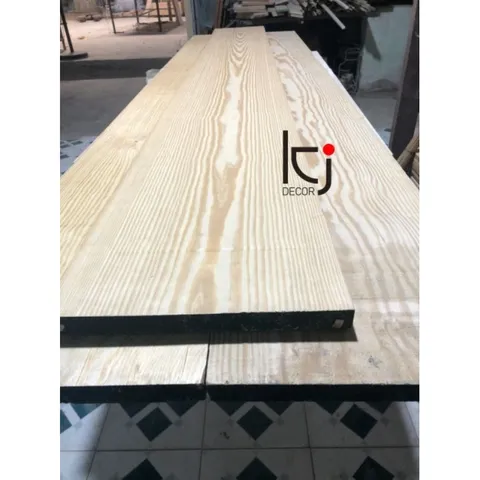 Tấm Gỗ Thông 1m5 x 30cm x 3cm - Gỗ Chà Nhám Mịn Đa Năng Cho Nội Thất và DIY