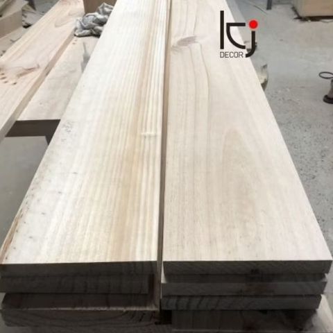 Thanh Gỗ Thông Láng Mịn 100x19.5x2cm - Gỗ Nhập Khẩu Đẹp, Cắt Theo Kích Thước Yêu Cầu Cho Trang Trí Nội Thất