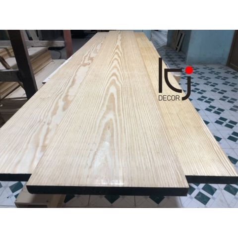 [KID055] Tấm gỗ thông dài 120x30x2cm láng mịn 4 mặt