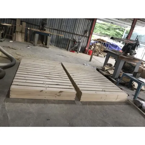 Giường hộp gỗ thông cao 20cm size 2.2x2m - Giường ngủ chất liệu gỗ thông mới, bền đẹp và an toàn cho sức khỏe