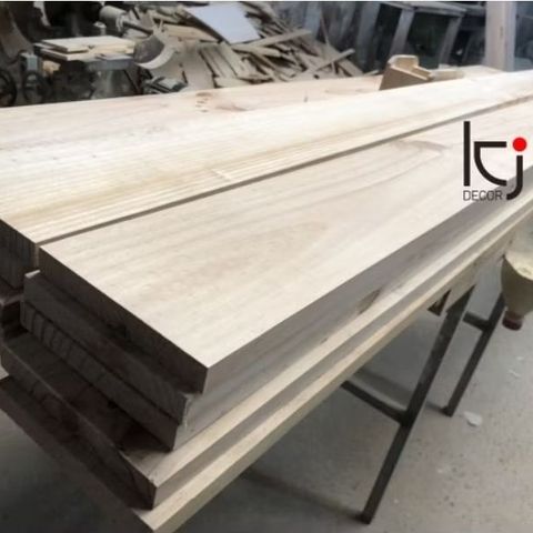 Thanh Gỗ Thông Nhập Khẩu Độ Dày 2cm - Kích Thước 150x19,5cm, Láng Mịn 4 Mặt - Tiện Ích Làm Đồ Thủ Công