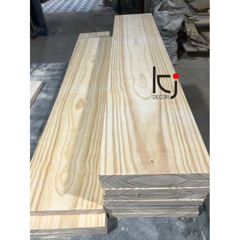 Thanh Gỗ Thông Dài 50x10x3 cm - Gỗ Mỹ Láng Mịn 4 Mặt, Vân Đẹp, Chất Liệu Cứng, Cắt Theo Yêu Cầu cho Dụng Cụ Tiện Ích