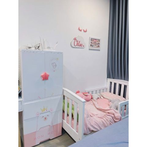 [KID143] Giường ngôi nhà cho bé, giường cũi - nôi, giường ghép (không kèm nệm)