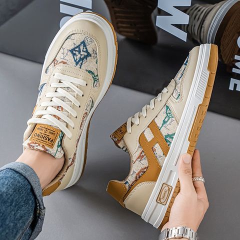 Giày Sneaker Nam Thể Thao Mẫu Mới S777 - Đế Cao Su Non Chống Trơn Trượt, Phong Cách Thời Trang Dễ Phối Đồ Khi Đi Học, Đi Chơi