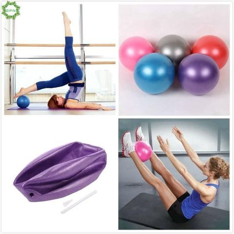 Bóng Tập Yoga Mini 25cm PVC - Phụ Kiện Gym, Pilates Cho Nam Nữ - Đảm Bảo Tăng Cường Sức Khỏe, Linh Hoạt Và Dẻo Dai