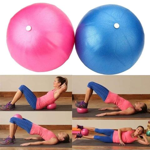 Bóng Tập Yoga Mini 25cm PVC - Phụ Kiện Gym, Pilates Cho Nam Nữ - Đảm Bảo Tăng Cường Sức Khỏe, Linh Hoạt Và Dẻo Dai