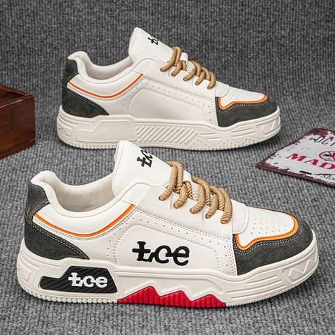 Giày Sneaker Nam HOTTREND AQ198 Thể Thao Mới, Phong Cách Thời Trang Dễ Phối Đồ, Chất Liệu Da Tổng Hợp, Mũi Tròn
